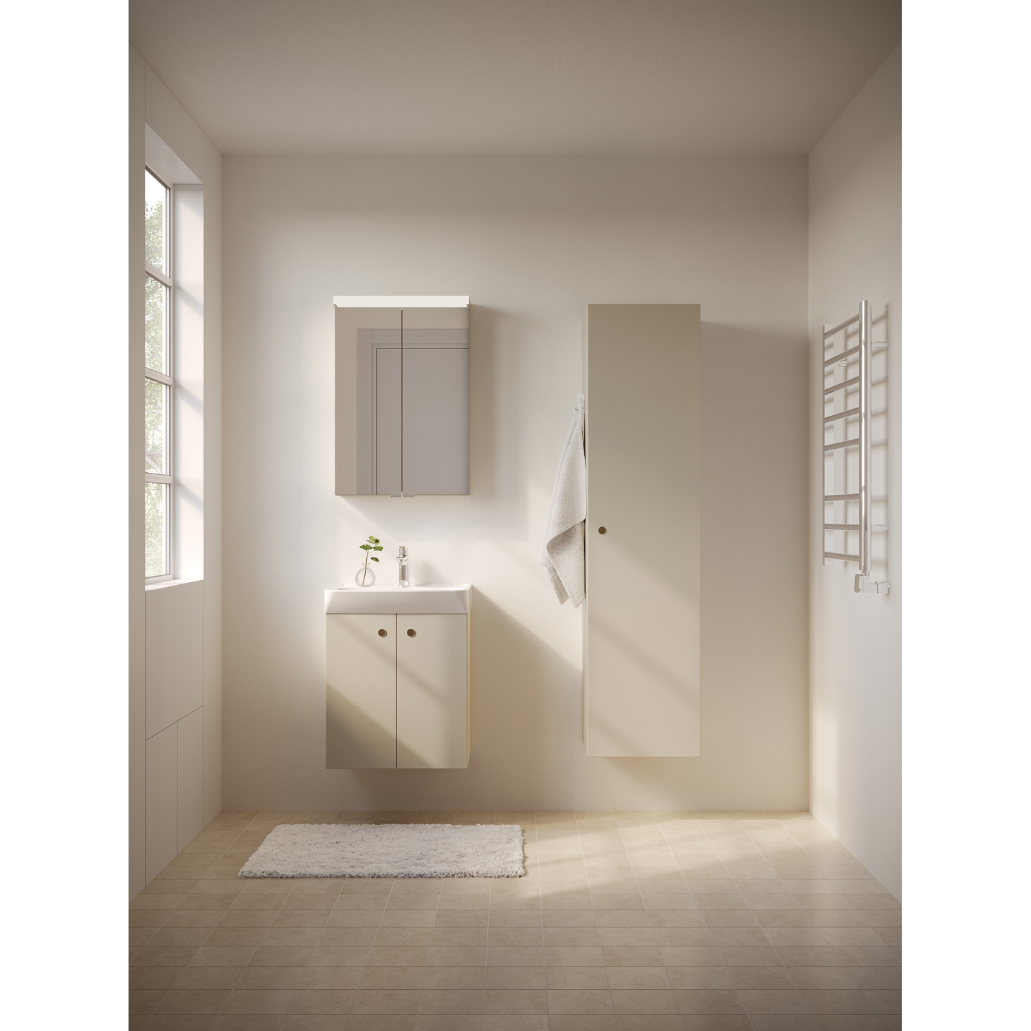 Högskåp Svedberg Intro med 3 Hyllor